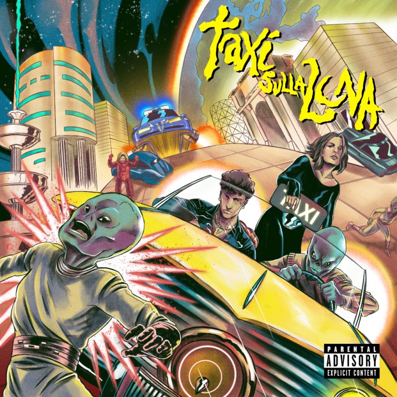"Taxi Sulla Luna" Copertina